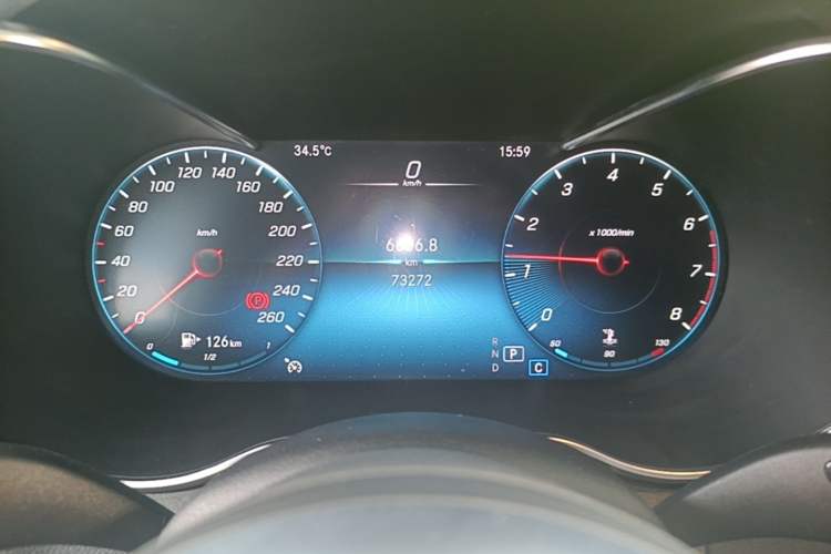 Used Mercedes-Benz C-Class 2020 Restyled C 200 L Fashion Edition Sport Version Instrument Cluster