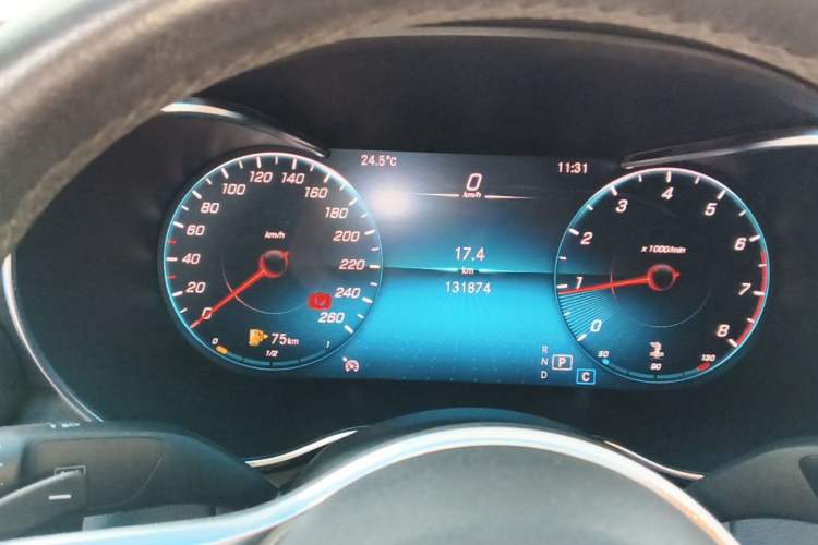 Used Mercedes-Benz C-Class 2020 Updated C 200 L Fashion Edition Instrument Cluster