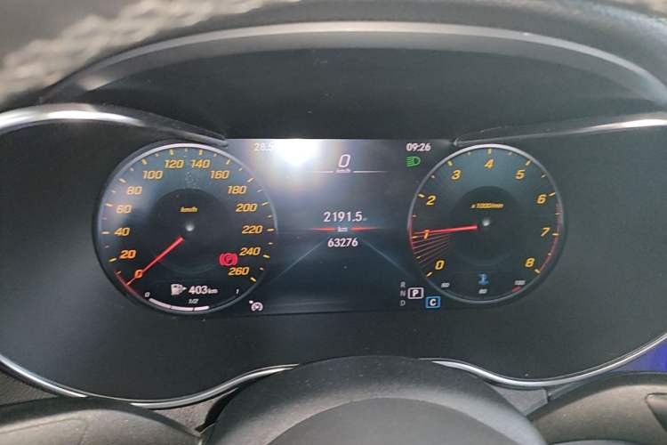 Used Mercedes-Benz C-Class 2020 Restyled C 200 L Fashion Edition Sport Version Instrument Cluster