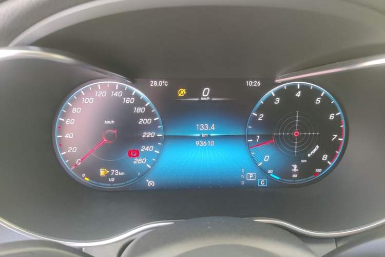 Used Mercedes-Benz C-Class 2020 Updated C 200 L Fashion Edition Instrument Cluster