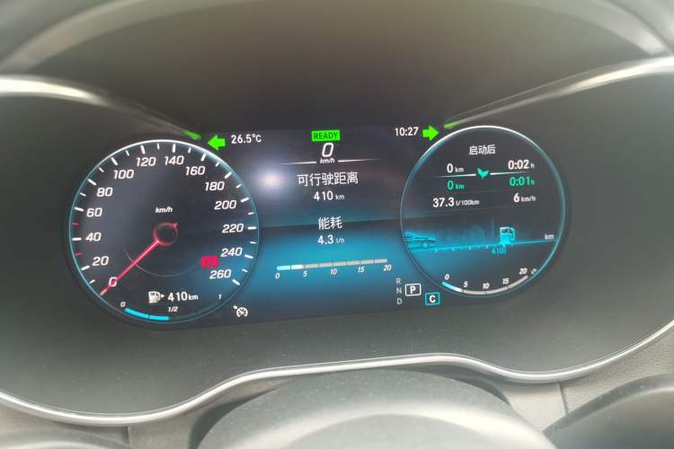 Used Mercedes-Benz C-Class 2020 C 260 L Sport Edition Instrument Cluster