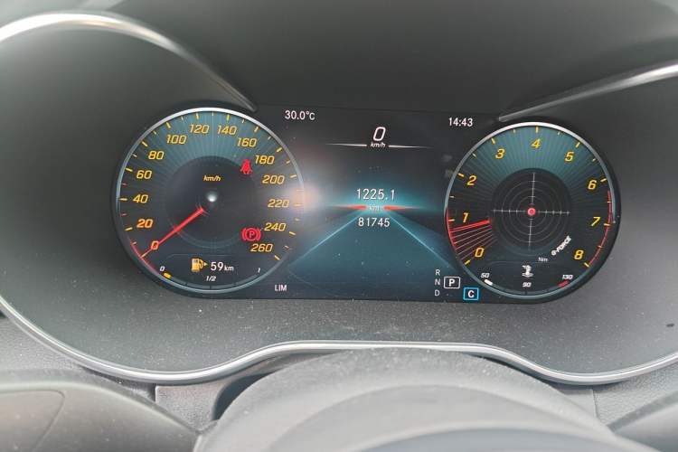 Used Mercedes-Benz C-Class 2020 Restyled C 200 L Fashion Edition Sport Version Instrument Cluster
