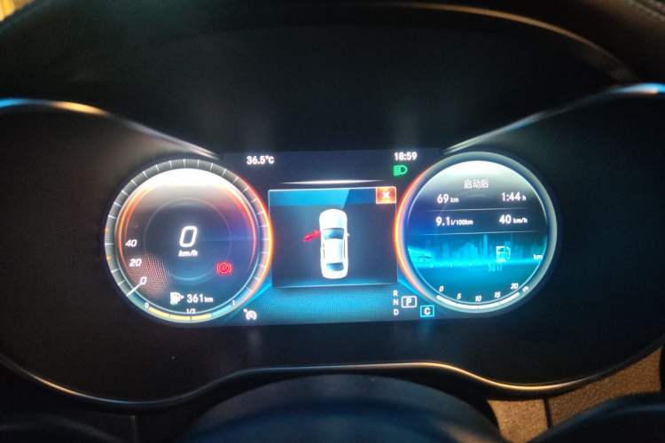 Used Mercedes-Benz C-Class 2020 C 200 L Fashion Edition Sport Version Instrument Cluster