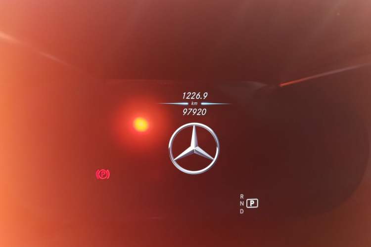Used Mercedes-Benz C-Class 2020 C 260 Estate Odometer Close Up