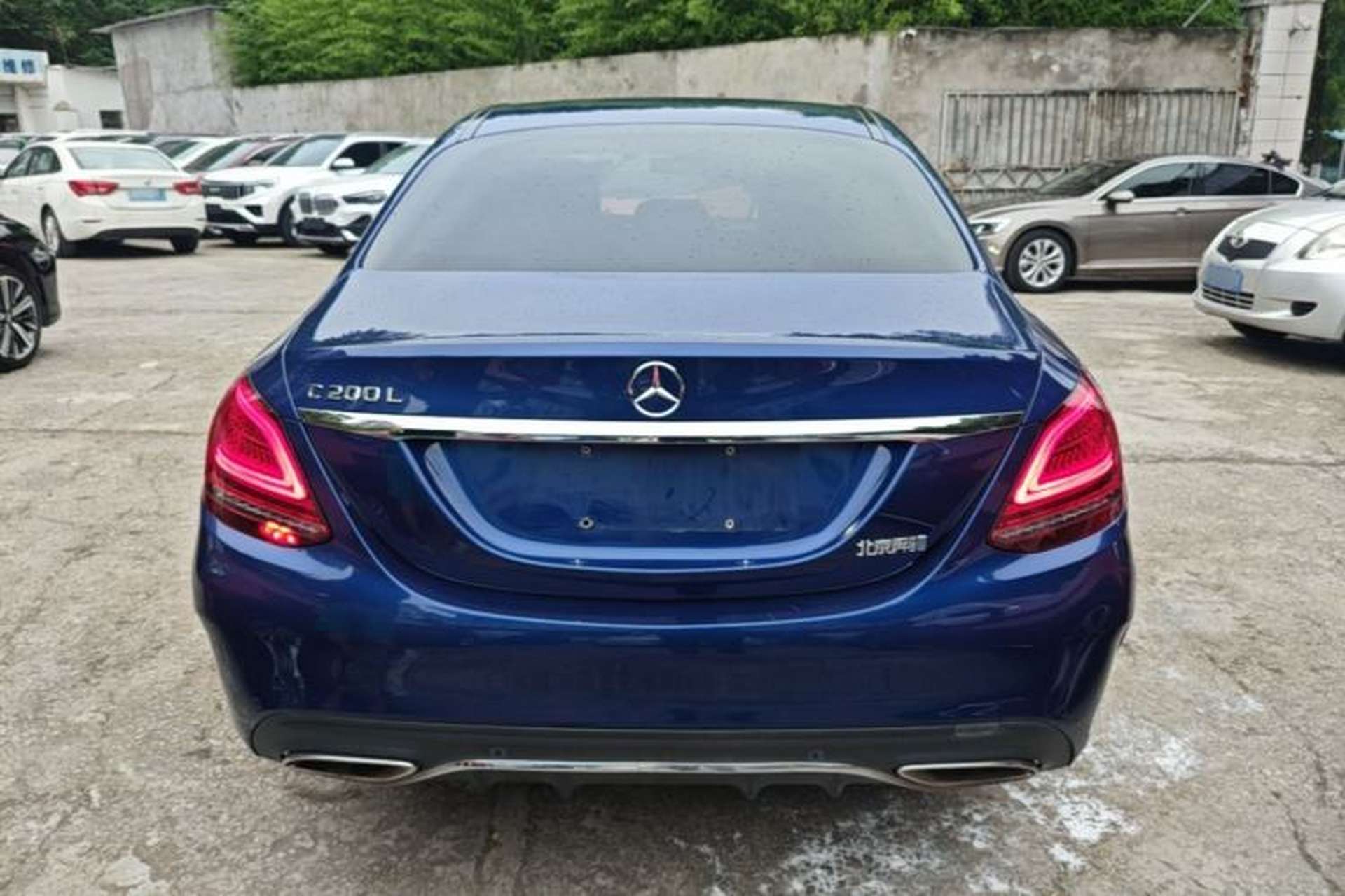 Used Mercedes-Benz C-Class 2020 C 200 L Fashion Edition Sport Version Rear