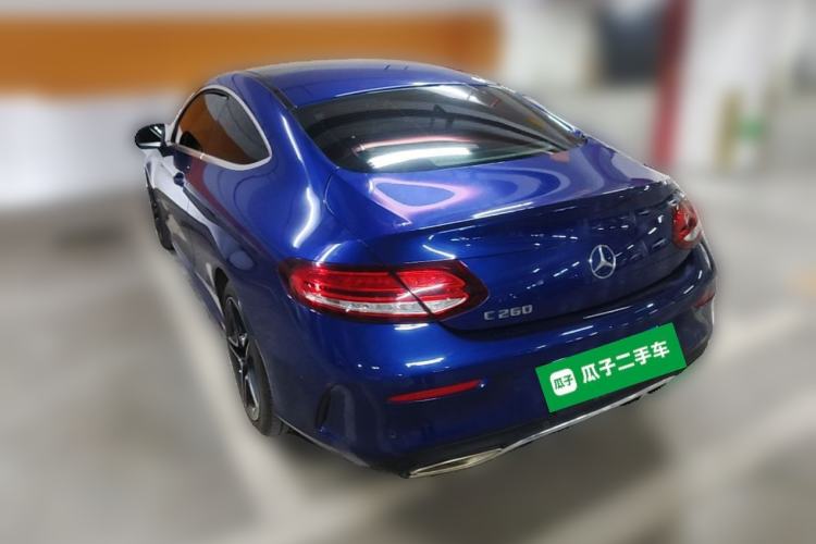 Used Mercedes-Benz C-Class 2020 C 260 Coupe Rear Left 45 Deg