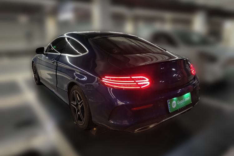 Used Mercedes-Benz C-Class 2020 C 260 Coupe Rear Left 45 Deg