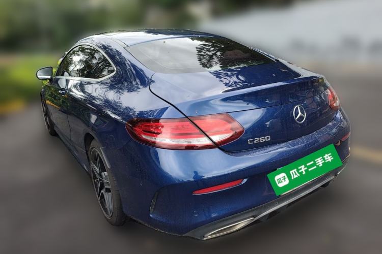 Used Mercedes-Benz C-Class 2020 C 260 Coupe Rear Left 45 Deg