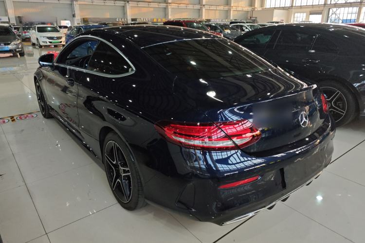 Used Mercedes-Benz C-Class 2020 C 260 Coupe Rear Left 45 Deg