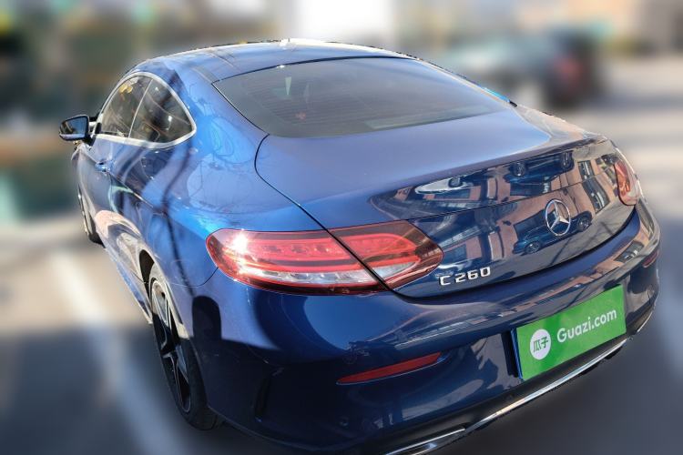 Used Mercedes-Benz C-Class 2020 C 260 Coupe Rear Left 45 Deg