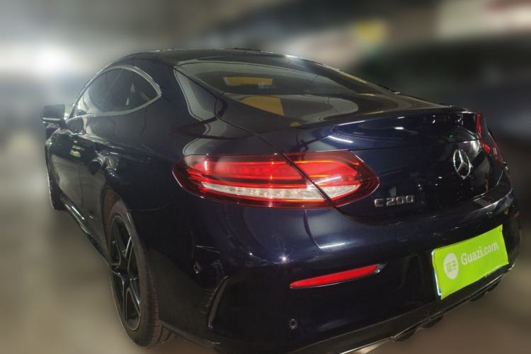 Used Mercedes-Benz C-Class 2020 C 200 Coupe Rear Left 45 Deg