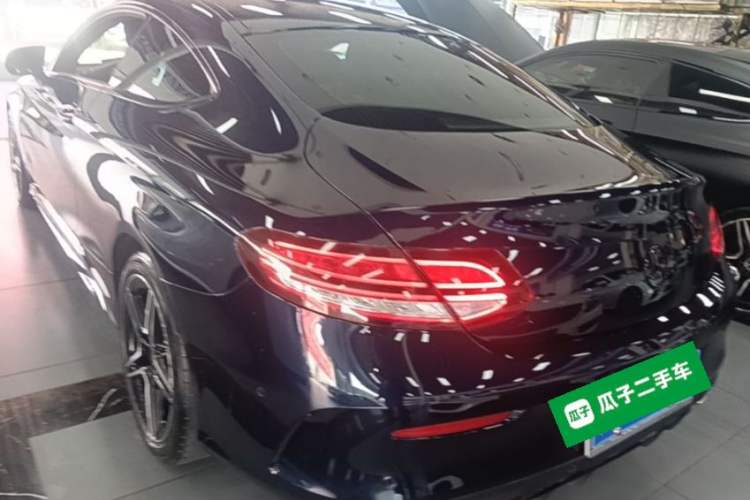 Used Mercedes-Benz C-Class 2020 C 260 Coupe Rear Left 45 Deg