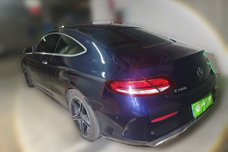 Used Mercedes-Benz C-Class 2020 C 260 Coupe Rear Left 45 Deg