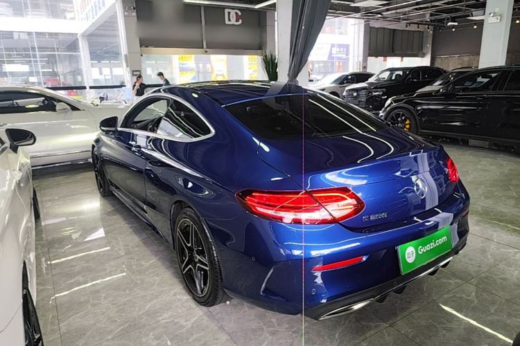 Used Mercedes-Benz C-Class 2020 C 260 Coupe Rear Left 45 Deg