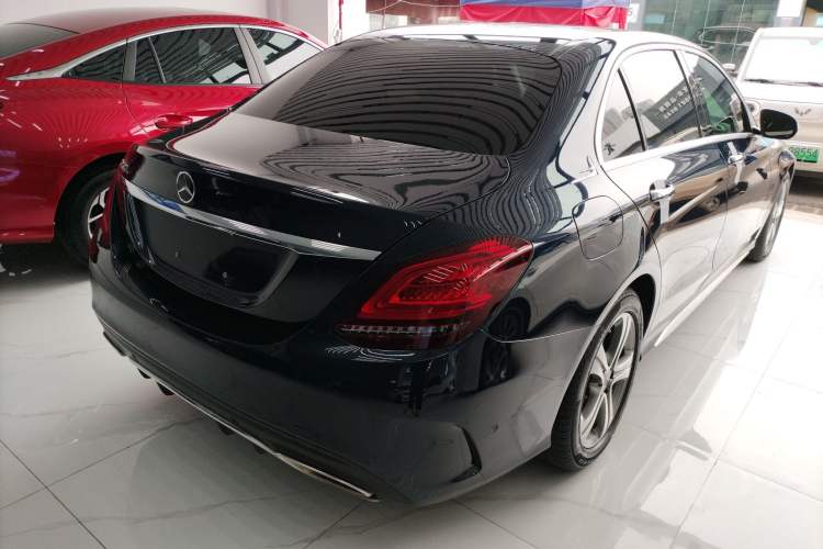Used Mercedes-Benz C-Class 2020 C 260 L Sport Edition Rear Right 45 Deg