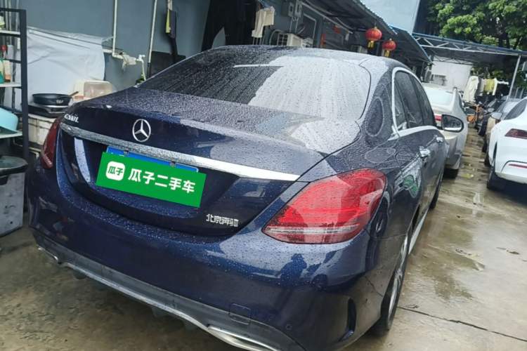 Used Mercedes-Benz C-Class 2020 C 200 L Fashion Edition Sport Version Rear Right 45 Deg