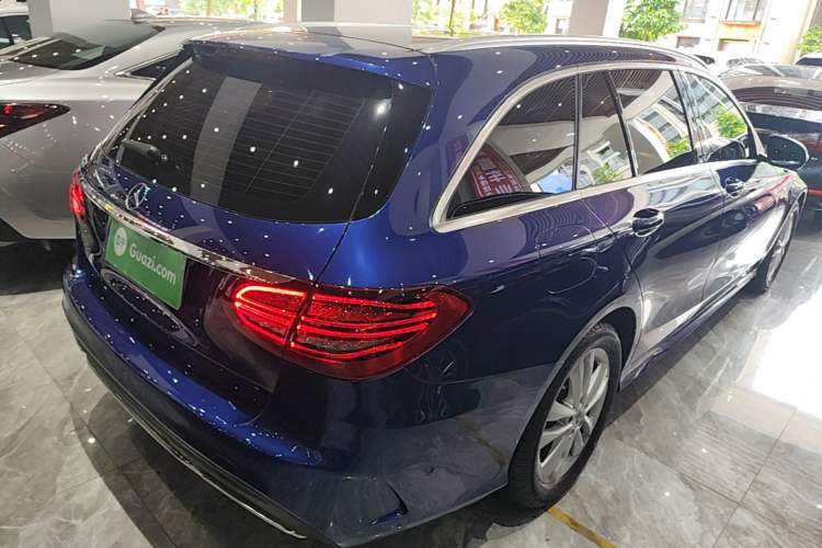 Used Mercedes-Benz C-Class 2020 Restyled C 200 Estate Rear Right 45 Deg