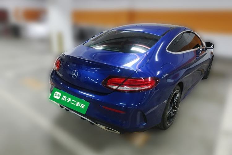 Used Mercedes-Benz C-Class 2020 C 260 Coupe Rear Right 45 Deg