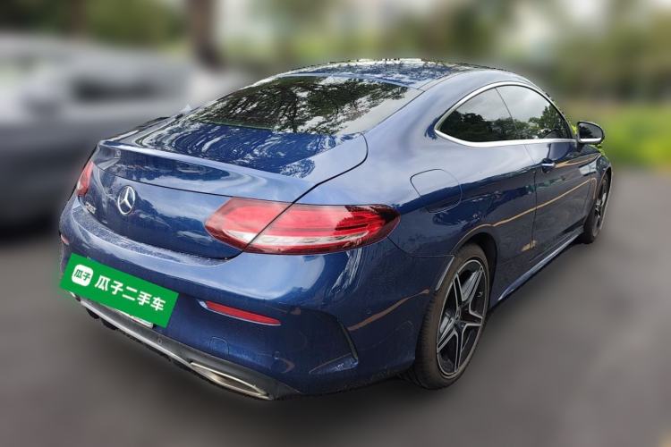 Used Mercedes-Benz C-Class 2020 C 260 Coupe Rear Right 45 Deg