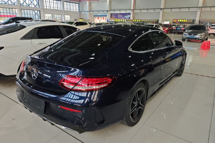 Used Mercedes-Benz C-Class 2020 C 260 Coupe Rear Right 45 Deg