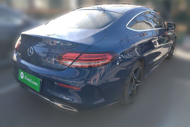 Used Mercedes-Benz C-Class 2020 C 260 Coupe Rear Right 45 Deg