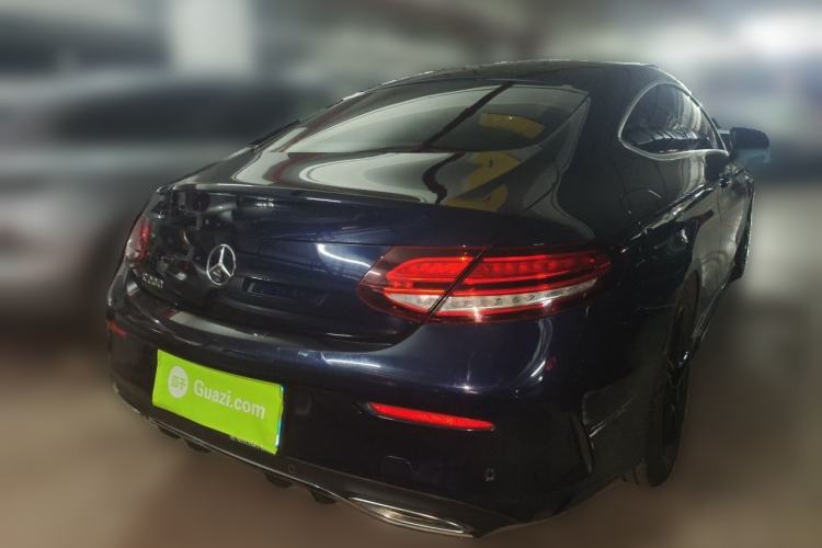 Used Mercedes-Benz C-Class 2020 C 200 Coupe Rear Right 45 Deg