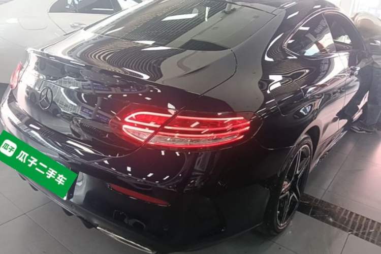 Used Mercedes-Benz C-Class 2020 C 260 Coupe Rear Right 45 Deg