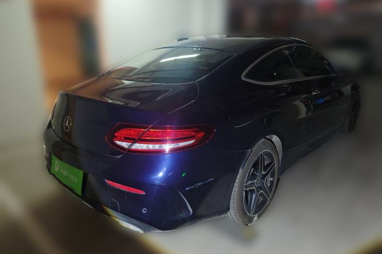 Used Mercedes-Benz C-Class 2020 C 260 Coupe Rear Right 45 Deg