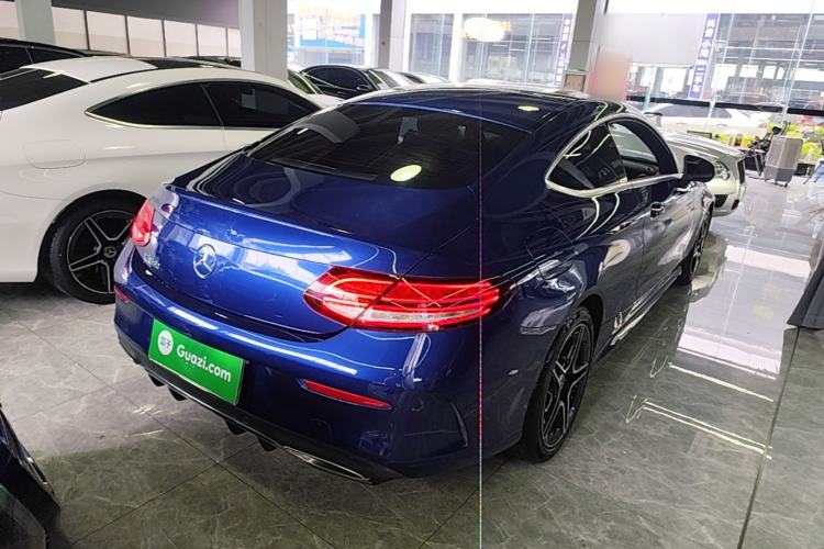 Used Mercedes-Benz C-Class 2020 C 260 Coupe Rear Right 45 Deg