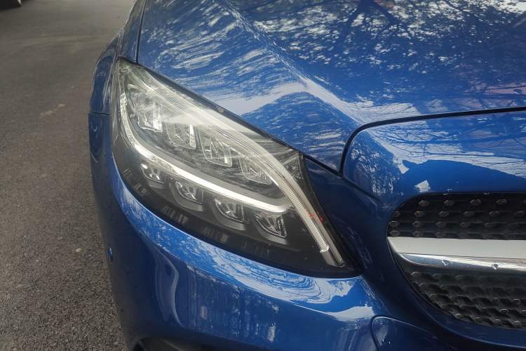 Used Mercedes-Benz C-Class 2020 C 200 L Fashion Edition Sport Version Right Front Headlight
