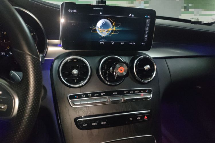 Used Mercedes-Benz C-Class 2020 Restyled C 200 L Fashion Edition Sport Version Audio And AC Panel