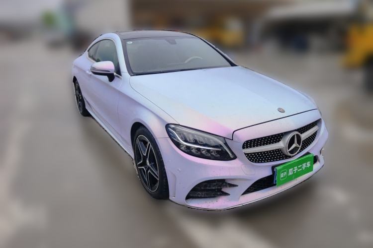 Used Mercedes-Benz C-Class 2020 C 260 Coupe Front Right 45 Deg