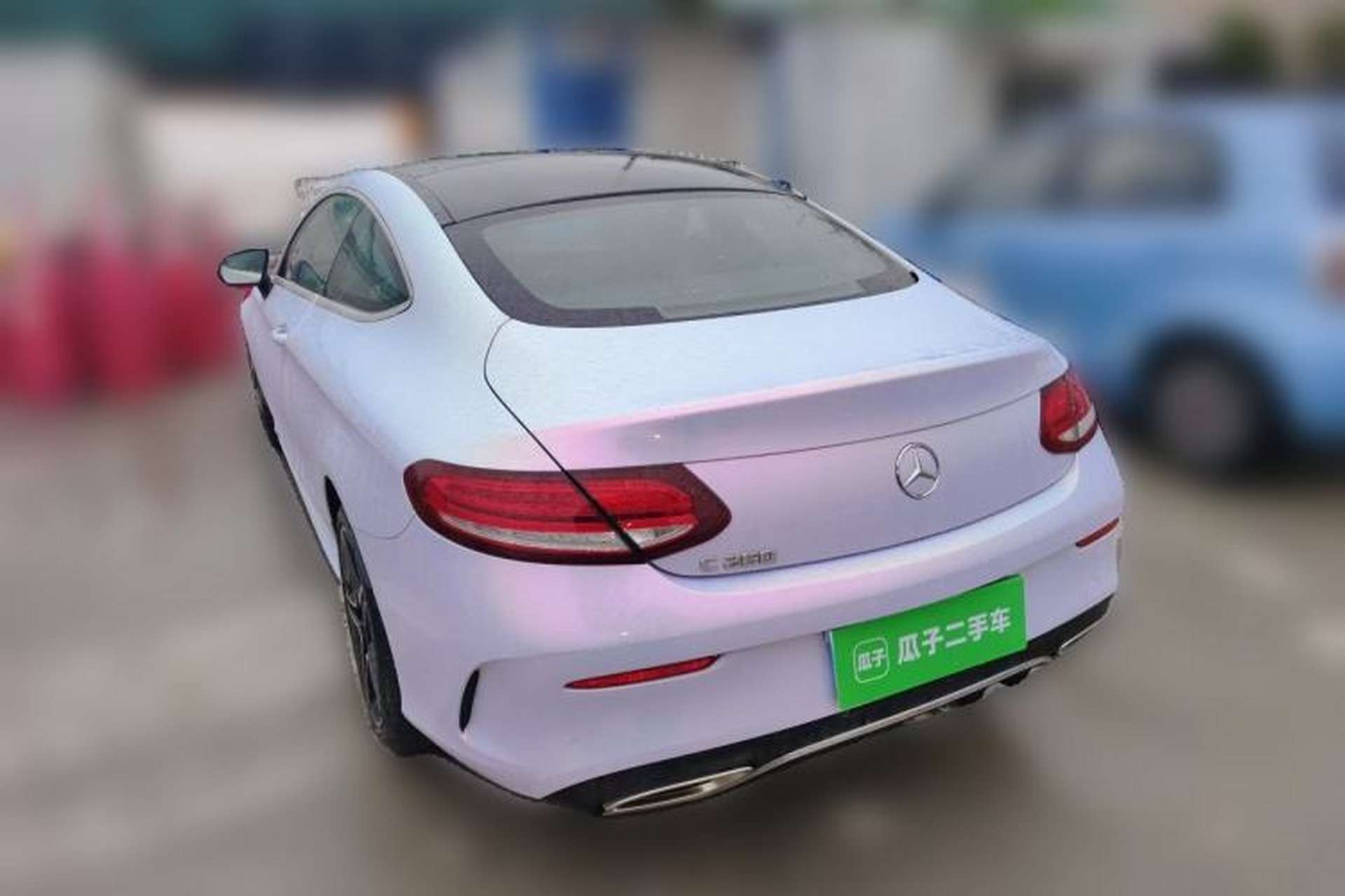 Used Mercedes-Benz C-Class 2020 C 260 Coupe Rear Left 45 Deg