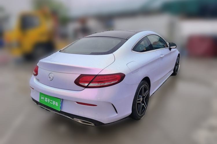 Used Mercedes-Benz C-Class 2020 C 260 Coupe Rear Right 45 Deg