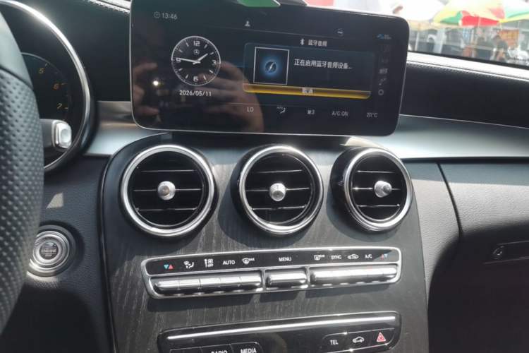 Used Mercedes-Benz C-Class 2020 Restyled C 200 L Fashion Edition Sport Version Audio And AC Panel