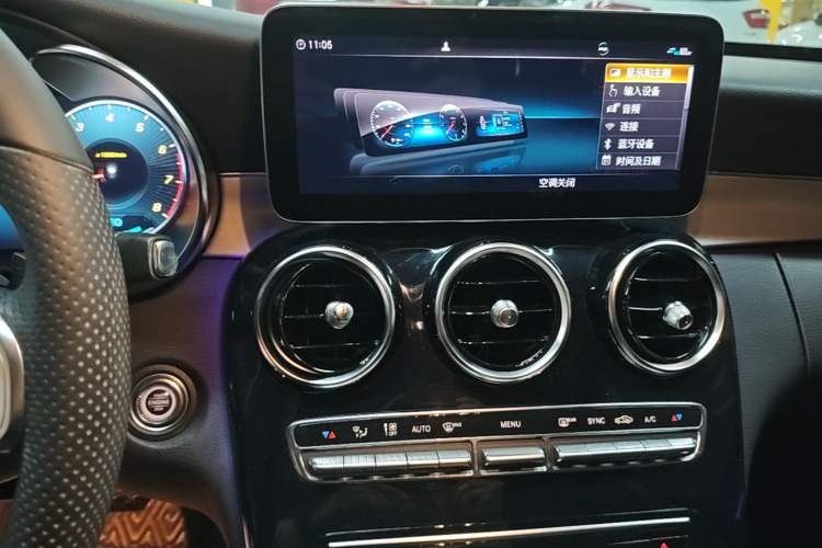 Used Mercedes-Benz C-Class 2020 Restyled C 260 Sport Edition Audio And AC Panel