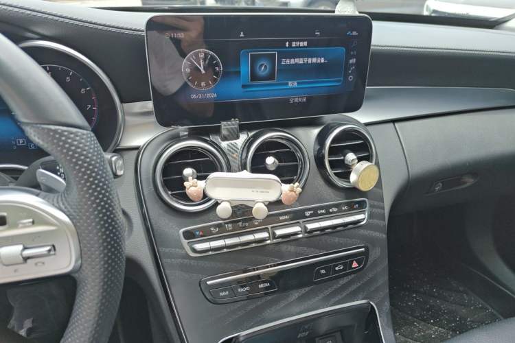 Used Mercedes-Benz C-Class 2020 C 260 L Sport Edition Audio And AC Panel