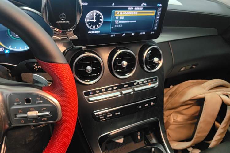 Used Mercedes-Benz C-Class 2020 Restyled C 260 L Sport Edition Audio And AC Panel