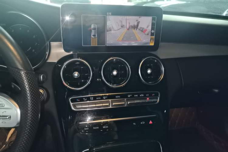 Used Mercedes-Benz C-Class 2020 C 260 Sport Edition Audio And AC Panel