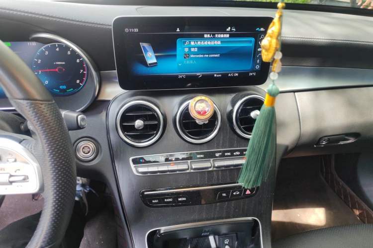 Used Mercedes-Benz C-Class 2020 Restyled C 260 L Sport Edition Audio And AC Panel