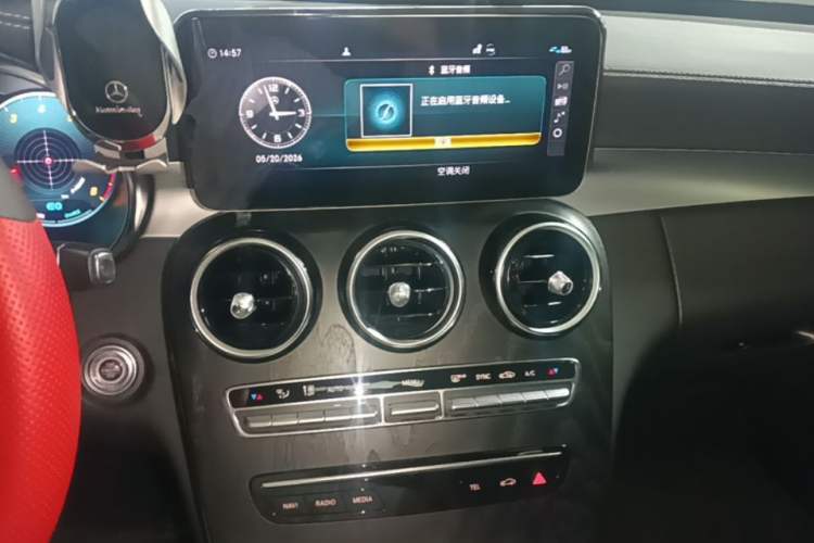 Used Mercedes-Benz C-Class 2020 Restyled C 260 L Sport Edition Audio And AC Panel