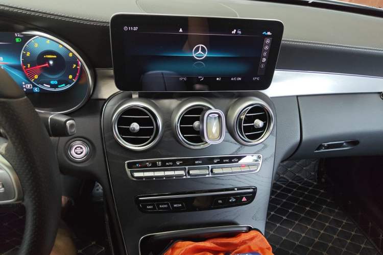 Used Mercedes-Benz C-Class 2020 C 260 Coupe Audio And AC Panel
