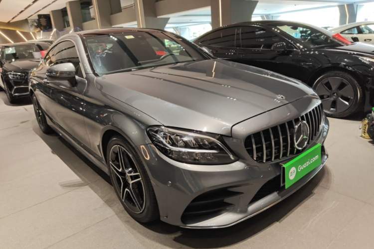 Used Mercedes-Benz C-Class 2020 C 260 Coupe Front Right 45 Deg