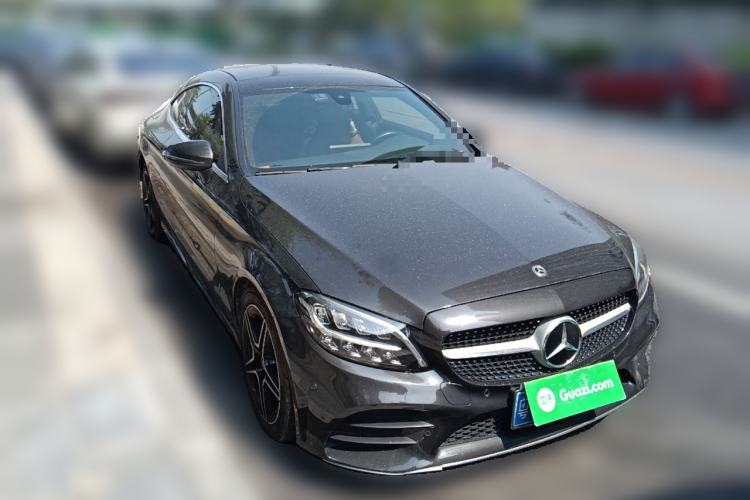 Used Mercedes-Benz C-Class 2020 C 260 Coupe Front Right 45 Deg
