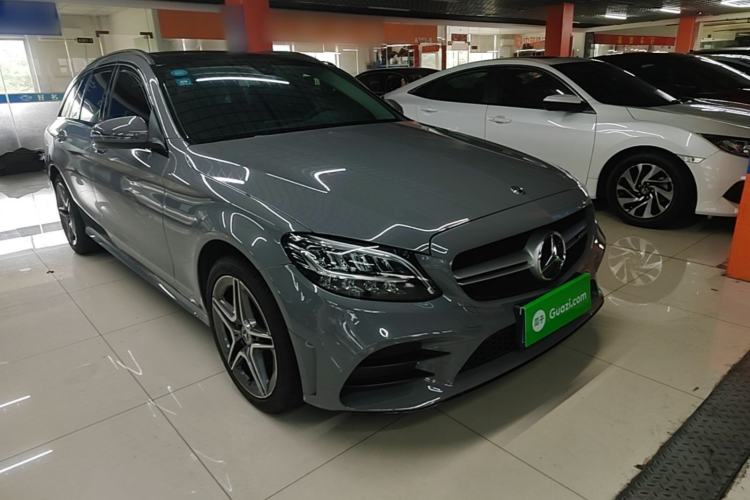Used Mercedes-Benz C-Class 2020 C 260 Estate Front Right 45 Deg