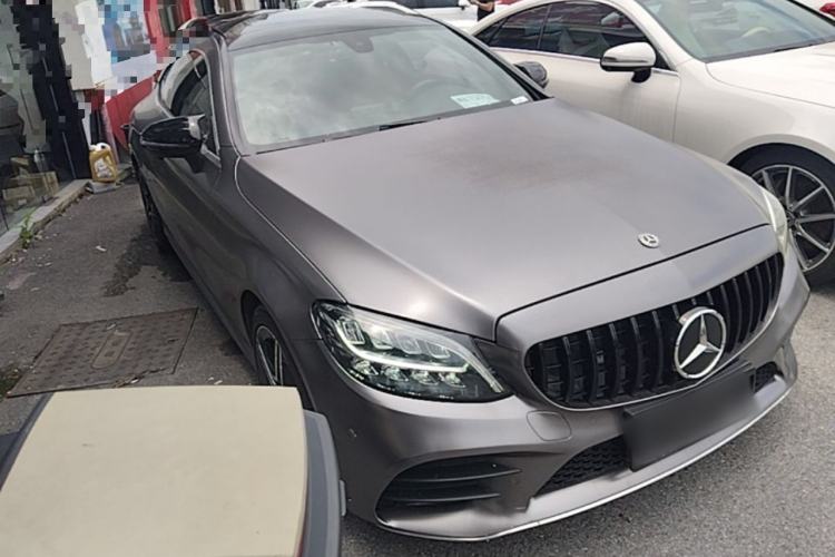 Used Mercedes-Benz C-Class 2020 C 260 Coupe Front Right 45 Deg