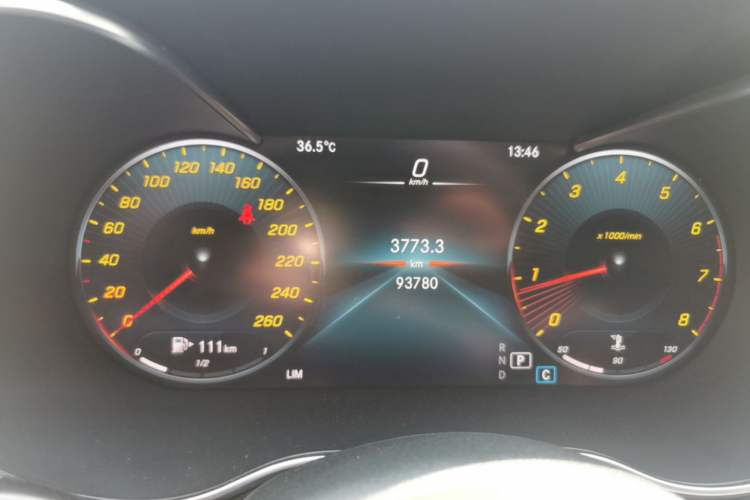 Used Mercedes-Benz C-Class 2020 Restyled C 200 L Fashion Edition Sport Version Instrument Cluster