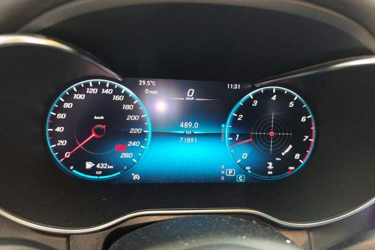 Used Mercedes-Benz C-Class 2020 Restyled C 200 L Fashion Edition Sport Version Instrument Cluster