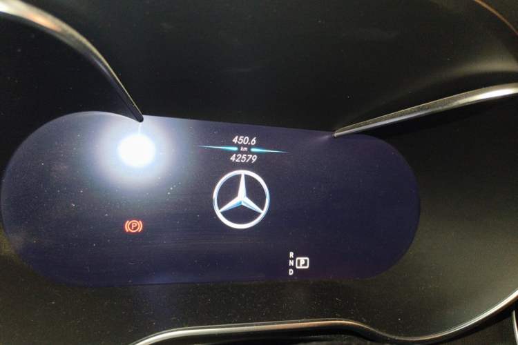 Used Mercedes-Benz C-Class 2020 C 260 Coupe Odometer Close Up