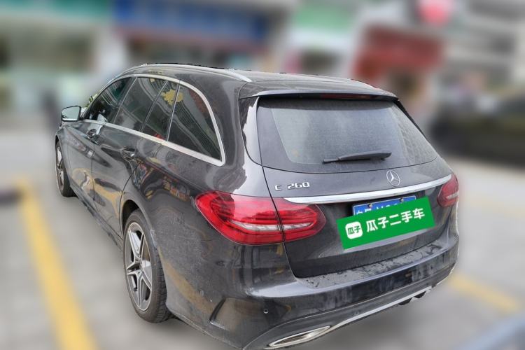 Used Mercedes-Benz C-Class 2020 Facelifted C 260 Estate Rear Left 45 Deg